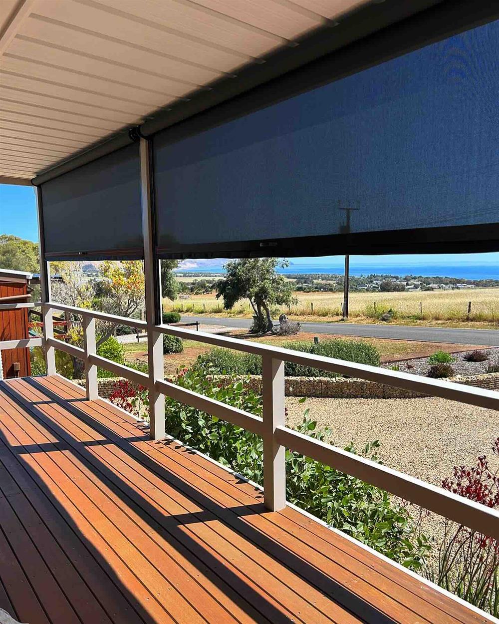 Verandah awning near adelaide coastline